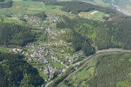 Luftbild von Lauenstein
