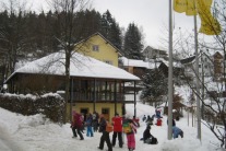 Jugendwaldheim Lauenstein im Winter