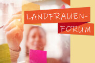 Graphik mit Schriftzug Landfrauenforum
